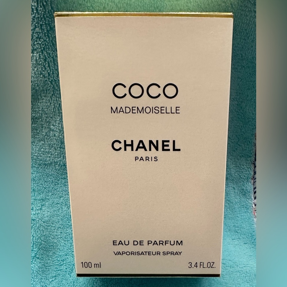 Empty Chanel Coco Mademoiselle 3.4 oz. Box
